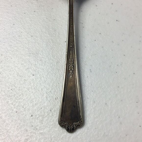 Vintage Simeon L & George H Rogers Company Spoon A1+ Silverplate Silver Plated - Picture 6 of 9